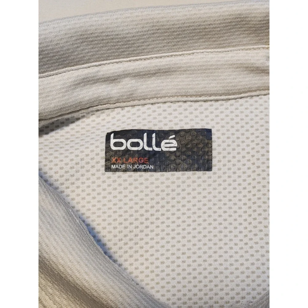 Bollé XXL Golf Polo Shirt Performance Athletic Training‎ Sportswear Beige